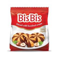 نادری بیسکوییت مغزدار کرم فندقی پاکتی 110گرم